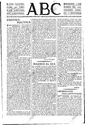 ABC MADRID 10-03-1906 página 3