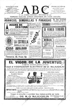 ABC MADRID 11-03-1906