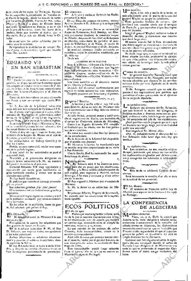 ABC MADRID 11-03-1906 página 12