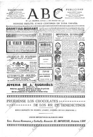 ABC MADRID 12-03-1906 página 1