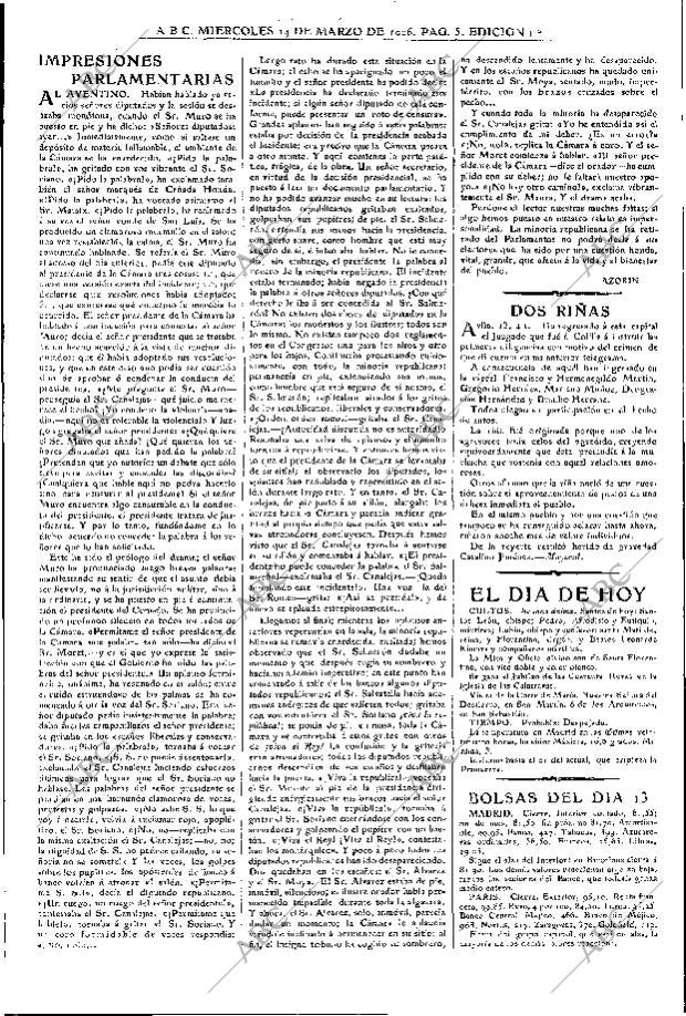 ABC MADRID 14-03-1906 página 5