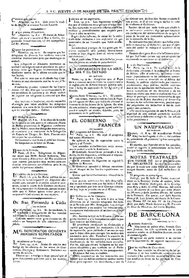 ABC MADRID 15-03-1906 página 11