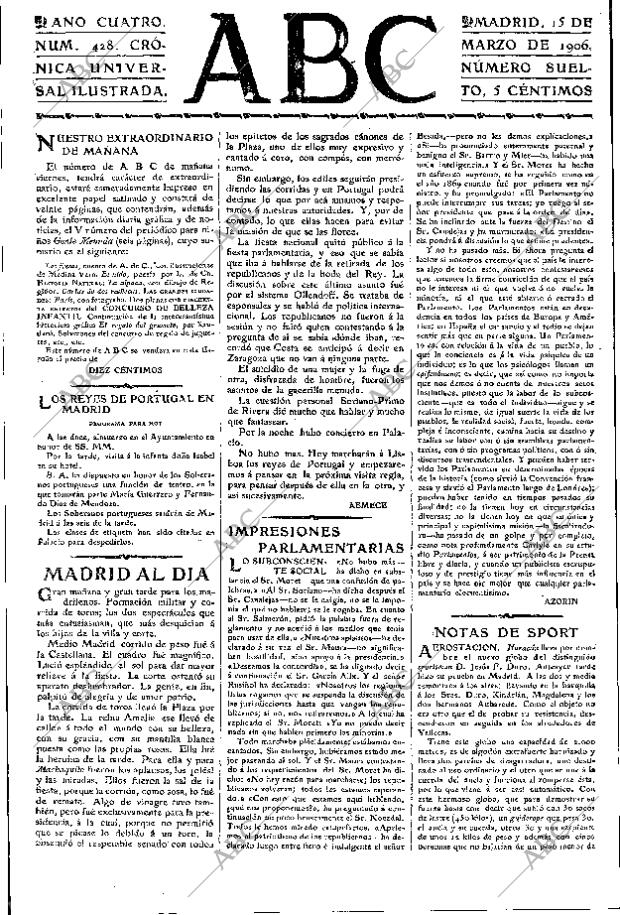 ABC MADRID 15-03-1906 página 3