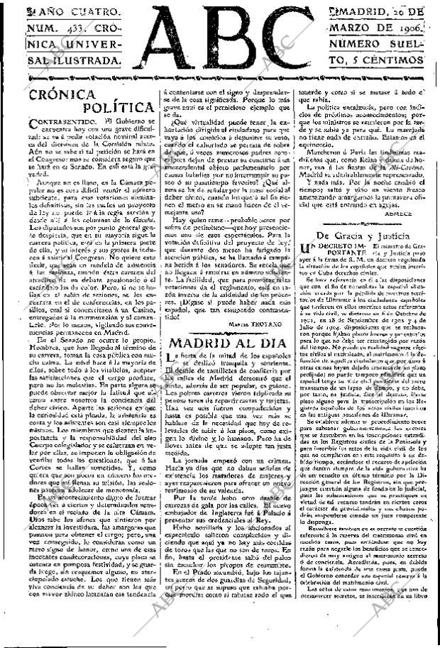 ABC MADRID 20-03-1906 página 3