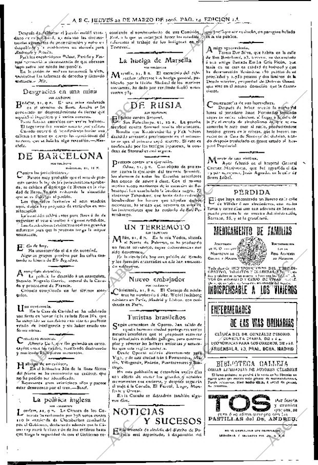 ABC MADRID 22-03-1906 página 14