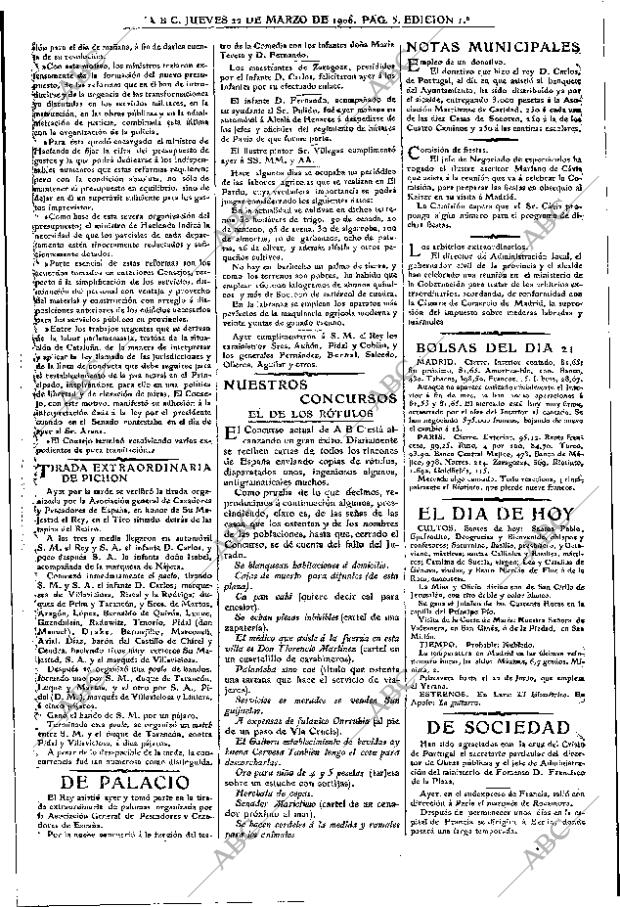 ABC MADRID 22-03-1906 página 5