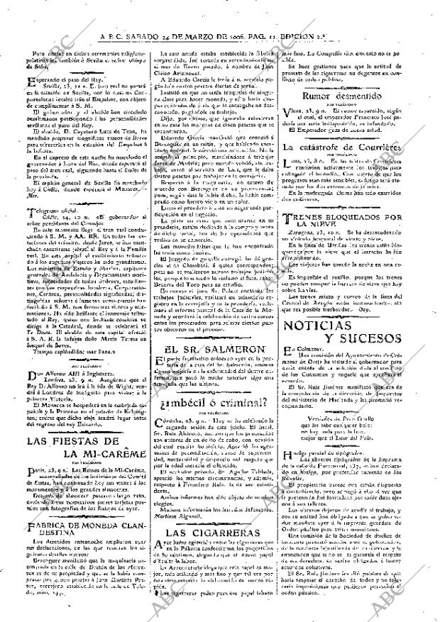 ABC MADRID 24-03-1906 página 11