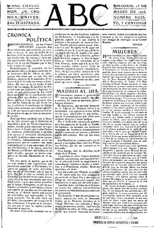 ABC MADRID 25-03-1906 página 3