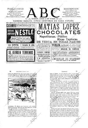 ABC MADRID 26-03-1906 página 1