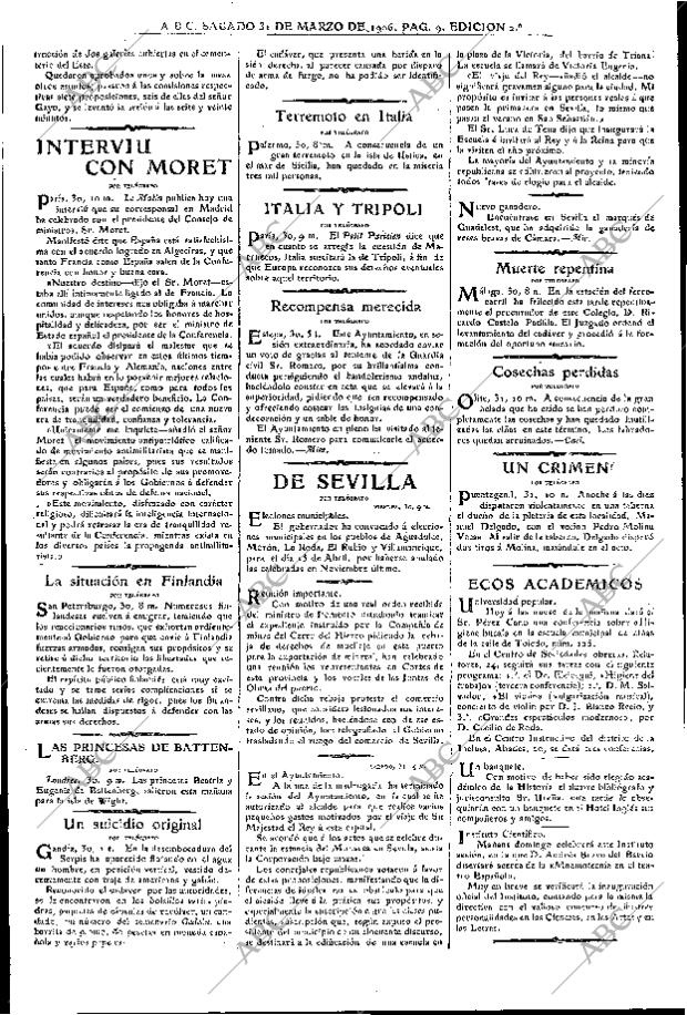 ABC MADRID 31-03-1906 página 9