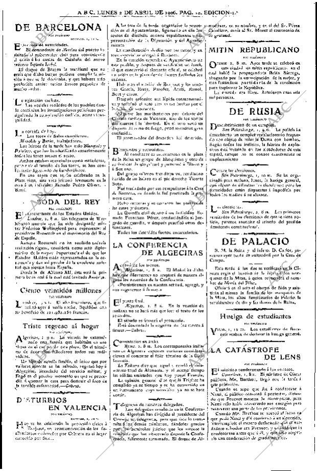 ABC MADRID 02-04-1906 página 10