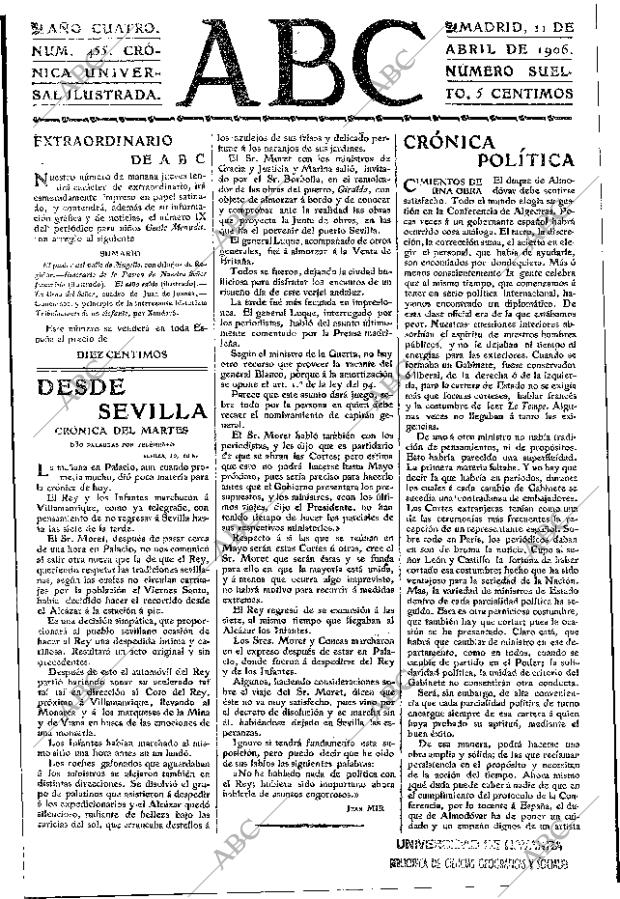 ABC MADRID 11-04-1906 página 3