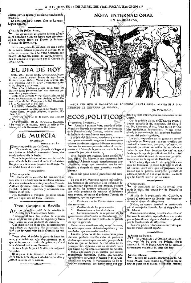 ABC MADRID 12-04-1906 página 5