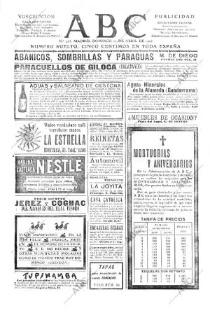 ABC MADRID 22-04-1906
