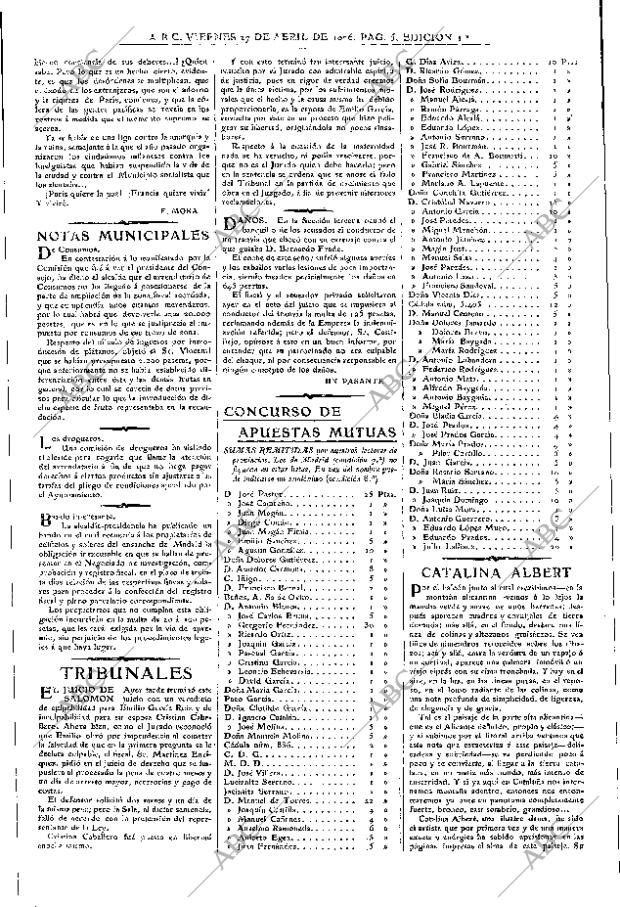 ABC MADRID 27-04-1906 página 5