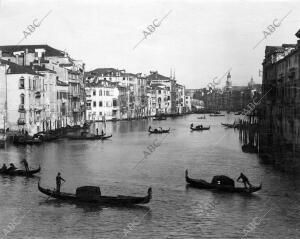 Venecia (Italia), mayo de 1906