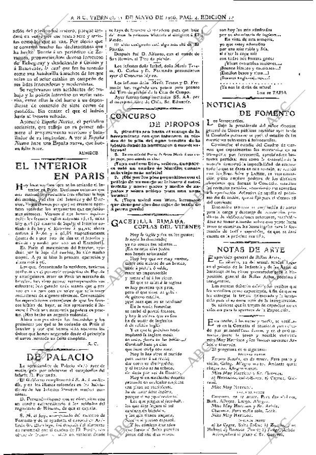 ABC MADRID 11-05-1906 página 4