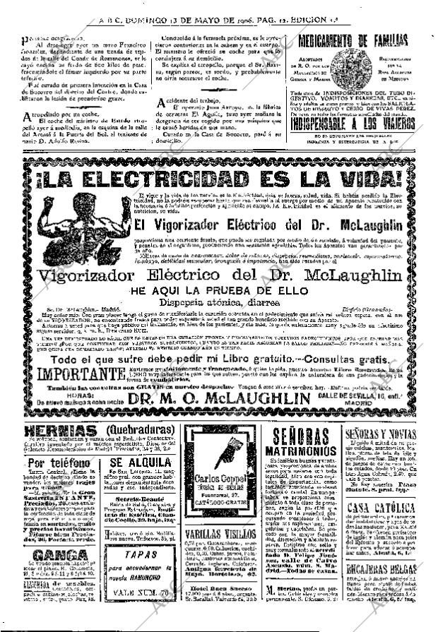 ABC MADRID 13-05-1906 página 12