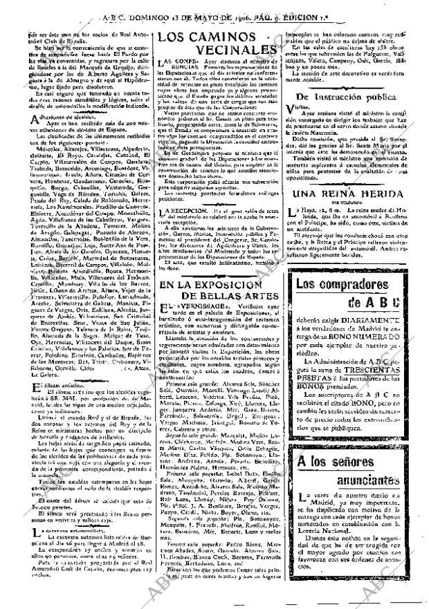 ABC MADRID 13-05-1906 página 9