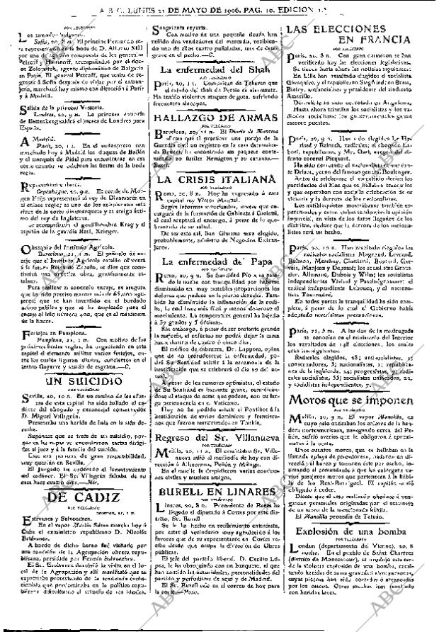 ABC MADRID 21-05-1906 página 10