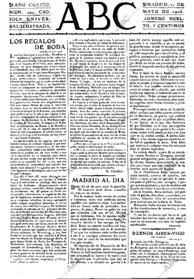 ABC MADRID 21-05-1906 página 3