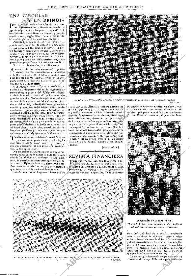 ABC MADRID 21-05-1906 página 6