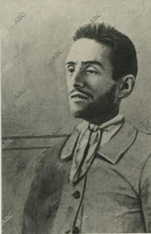 Impresionante aspecto del cadáver de Mateo Morral, anarquista autor del atendo...