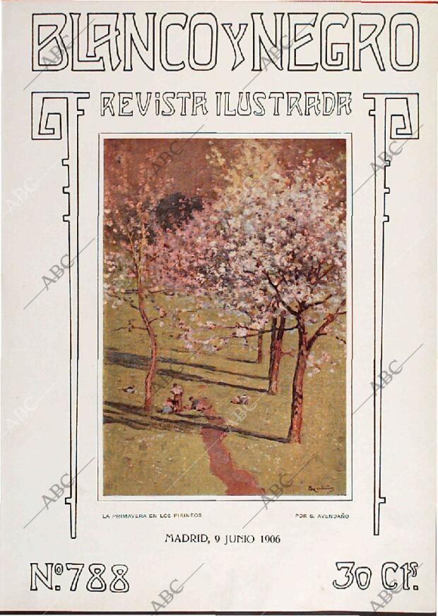 BLANCO Y NEGRO MADRID 09-06-1906 página 1