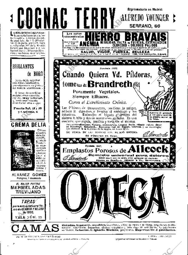 BLANCO Y NEGRO MADRID 09-06-1906 página 22