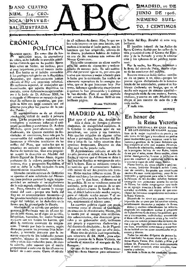 ABC MADRID 10-06-1906 página 3