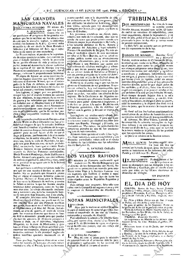 ABC MADRID 13-06-1906 página 7