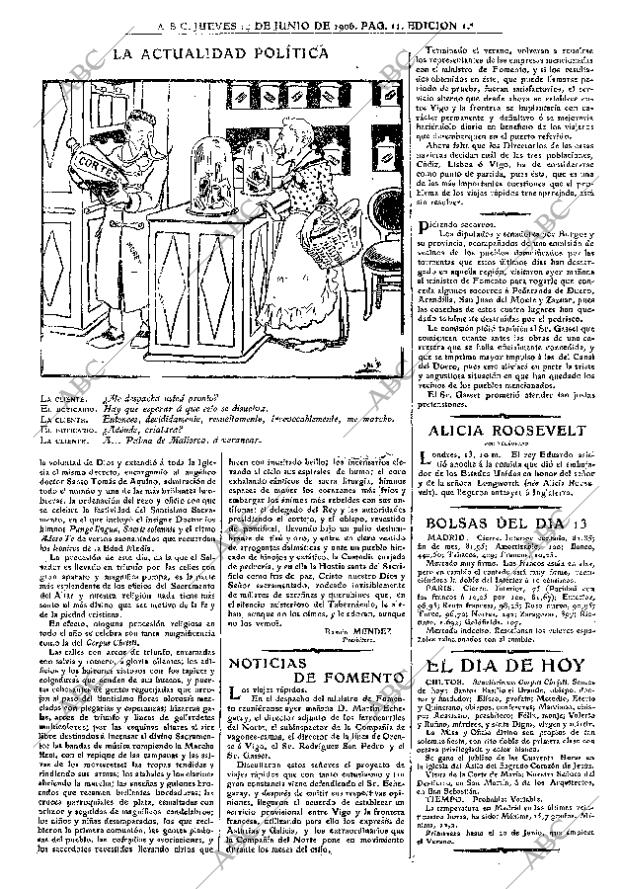 ABC MADRID 14-06-1906 página 11