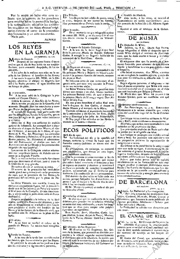 ABC MADRID 15-06-1906 página 4