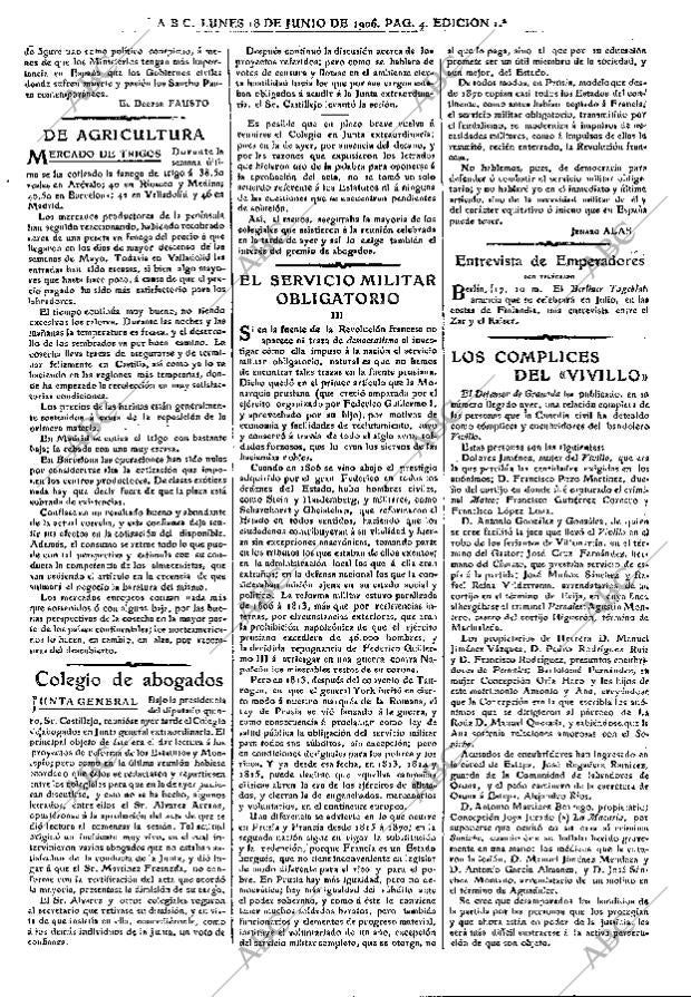 ABC MADRID 18-06-1906 página 4