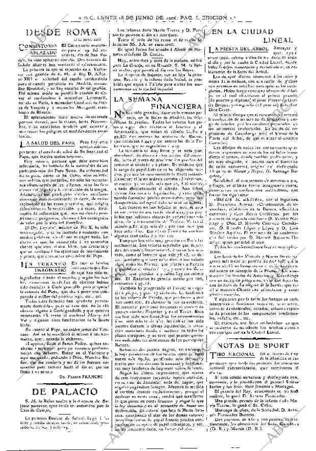 ABC MADRID 18-06-1906 página 5