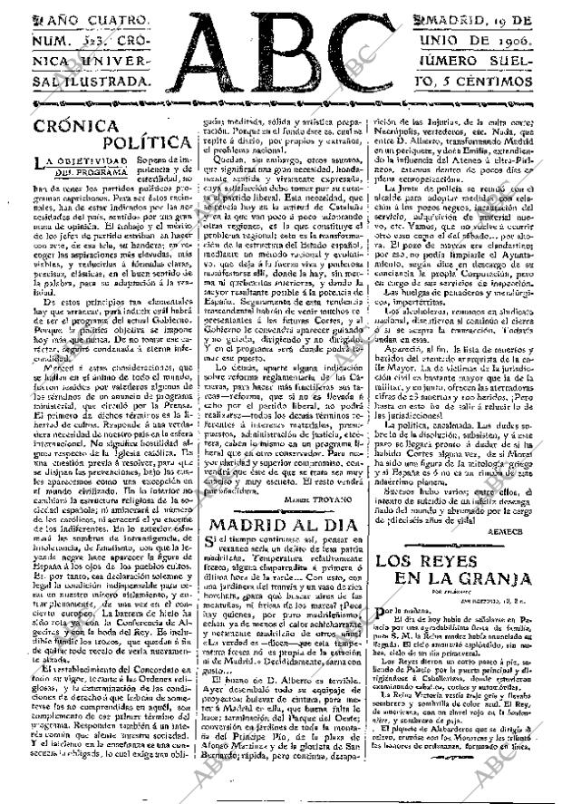 ABC MADRID 19-06-1906 página 3