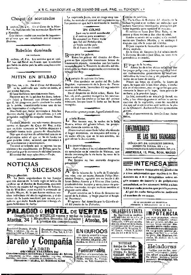 ABC MADRID 20-06-1906 página 12