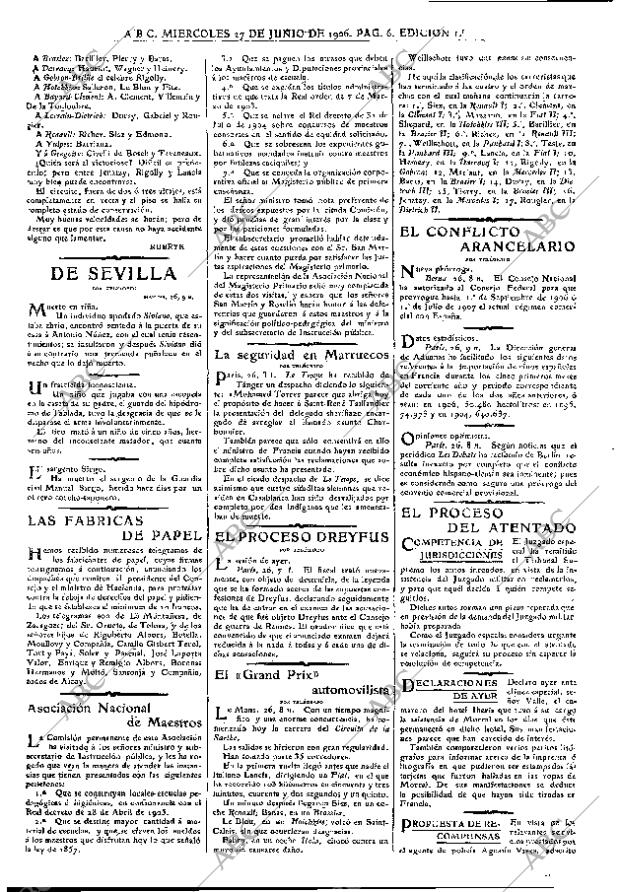 ABC MADRID 27-06-1906 página 4