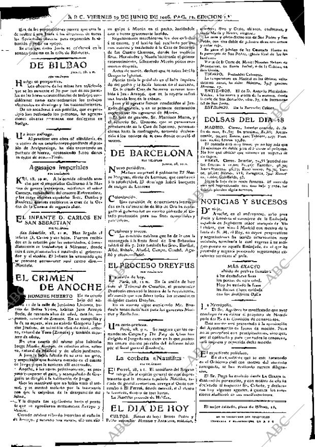 ABC MADRID 29-06-1906 página 12