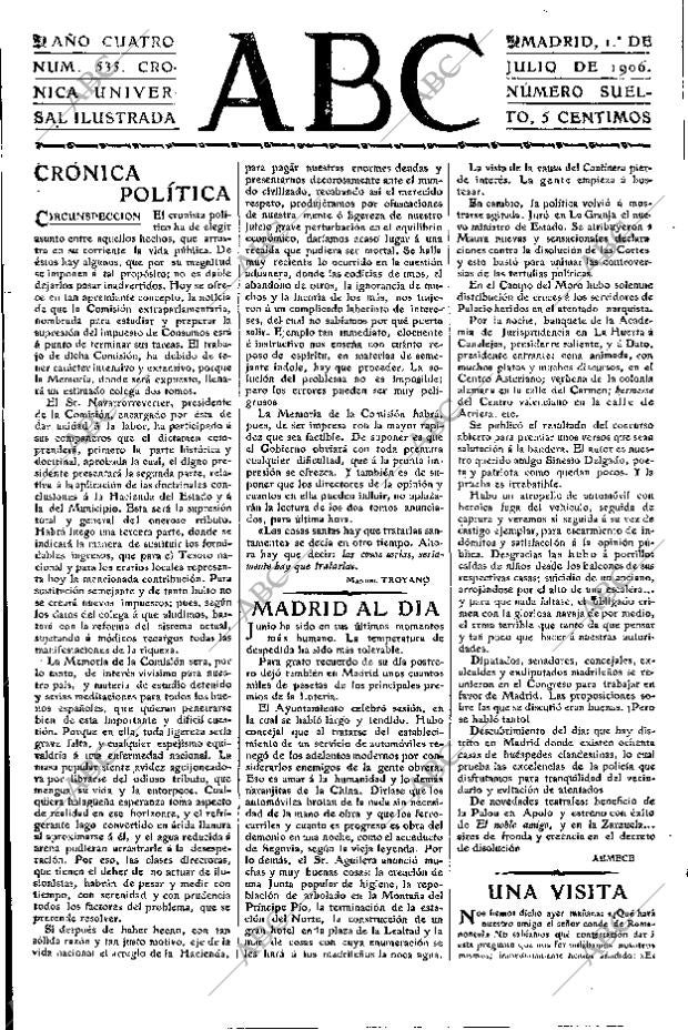 ABC MADRID 01-07-1906 página 3