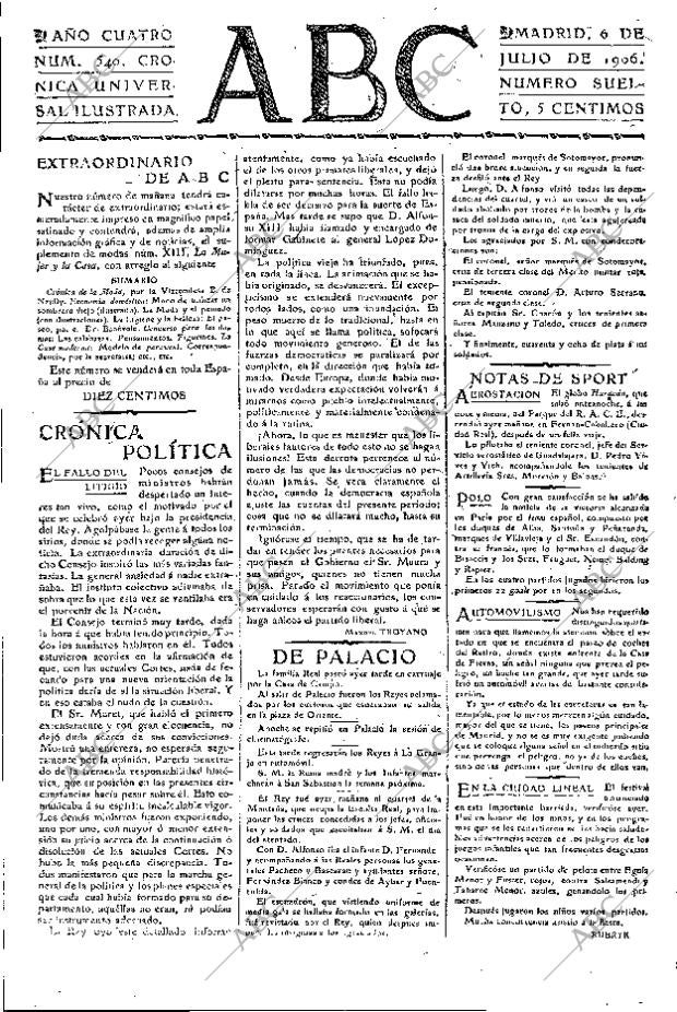 ABC MADRID 06-07-1906 página 3