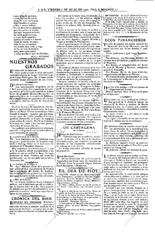 ABC MADRID 06-07-1906 página 8