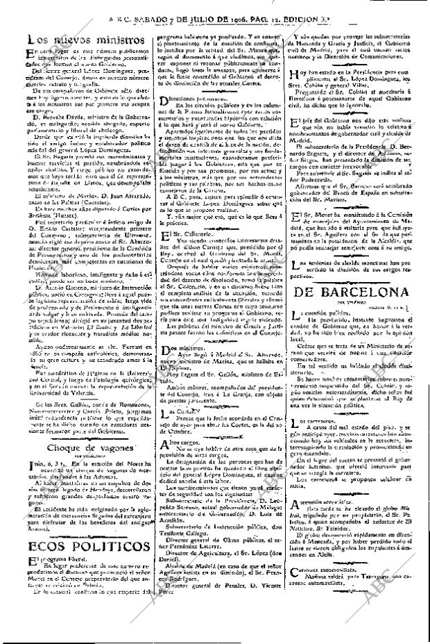 ABC MADRID 07-07-1906 página 12