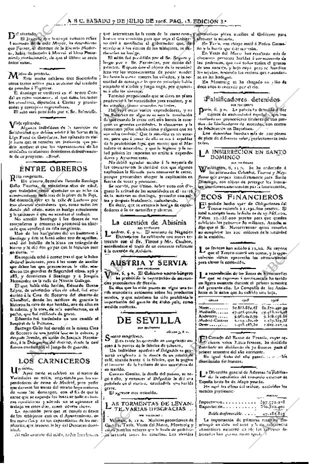 ABC MADRID 07-07-1906 página 13