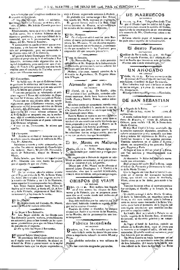 ABC MADRID 17-07-1906 página 10