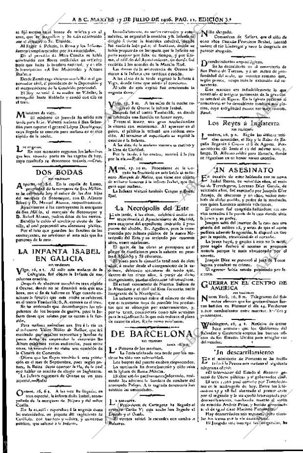 ABC MADRID 17-07-1906 página 11