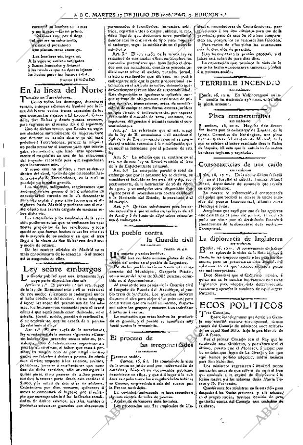 ABC MADRID 17-07-1906 página 9