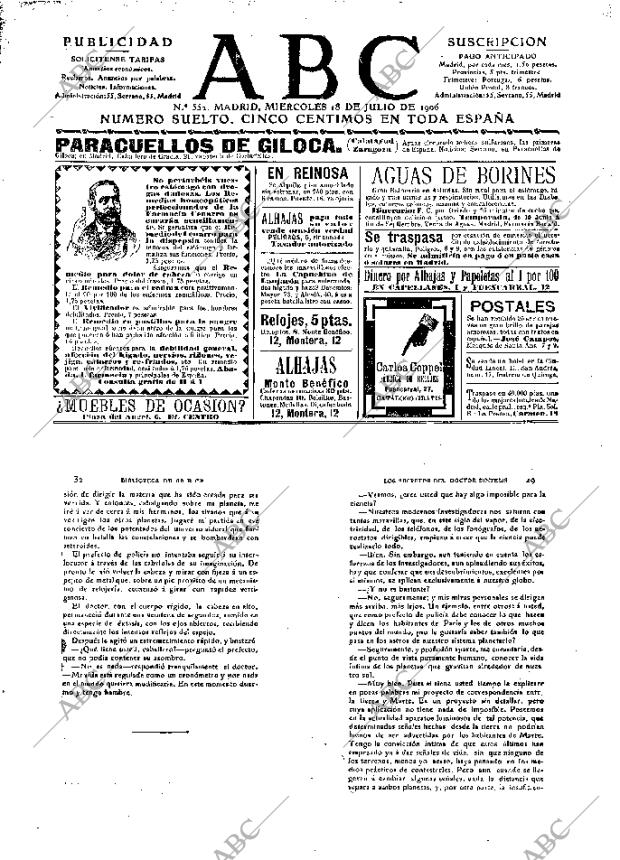 ABC MADRID 18-07-1906 página 1