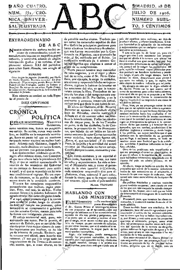 ABC MADRID 18-07-1906 página 3