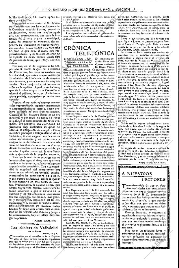 ABC MADRID 21-07-1906 página 4